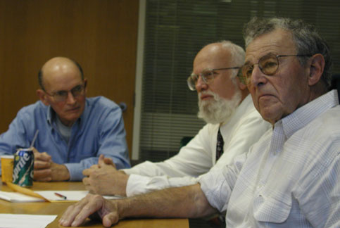 From left: Ed Blondin, Hugh Blair-Smith, and Herb Briss.